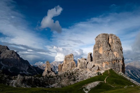Five towers