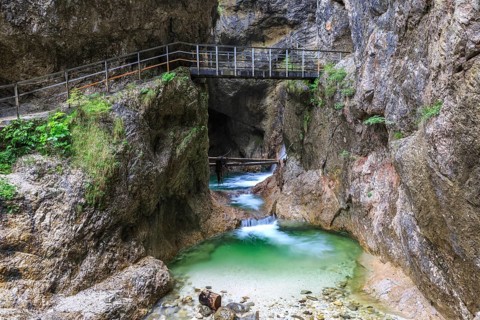 Bridge over the Almbach
