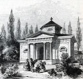 Princely crypt in Weimar, 1880