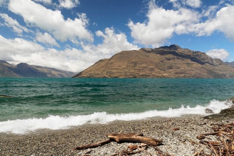 Lake Wakatipu with Cecil Peak