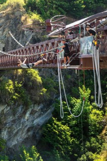 Bungee Jumping from Kawarau Bridge
