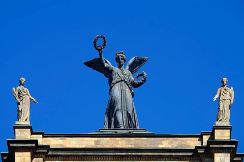 Angel figure on the Maximilianeum
