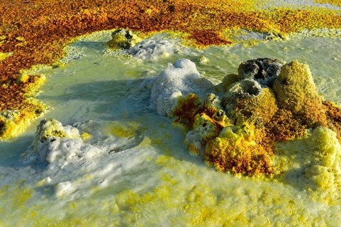 Hot mineral springs