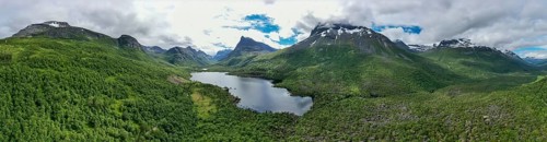 View of the Innerdalstarnet peak