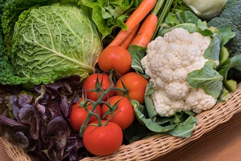 Fresh vegetables