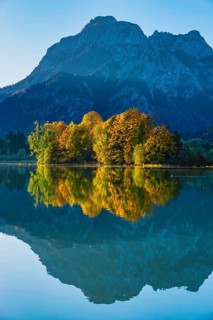 Forggensee in autumn