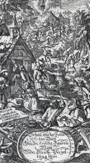 Looting scene