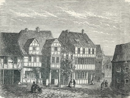 Klopstock's birthplace in Quedlinburg