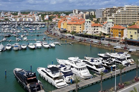View of marina