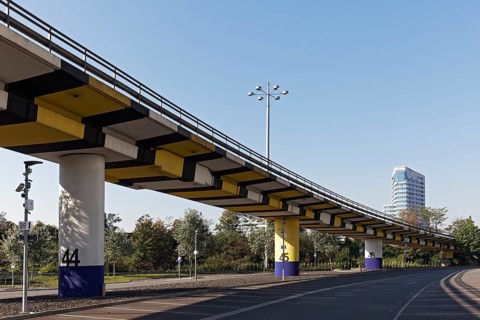 Urban motorway at Herder Dreieck