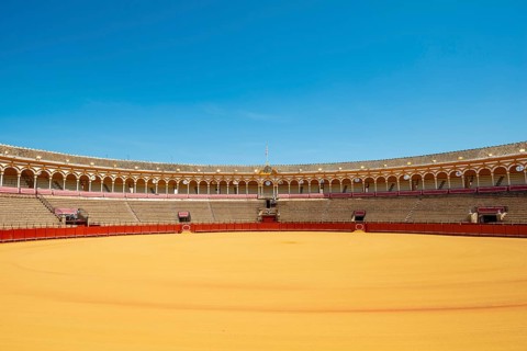 Empty bullring