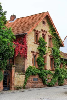 Sandstone house