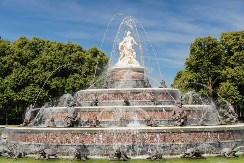 Latona fountain at Herrenchiemsee Castle