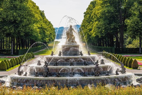 Latona fountain at Herrenchiemsee Castle