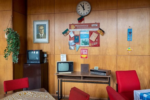 Furniture and television from the GDR