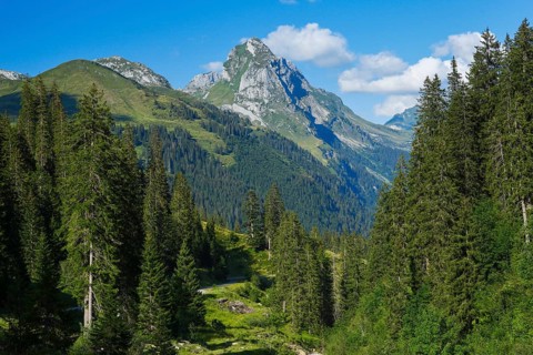 Glarner Alps at the Pragelpass