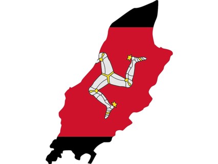 Flag in form form of the geographical country
