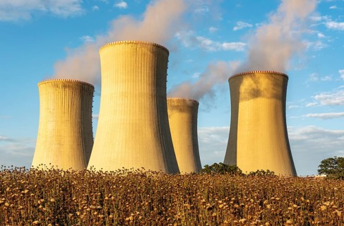 Natural draft wet cooling towers of Dukovany Nuclear Power Station