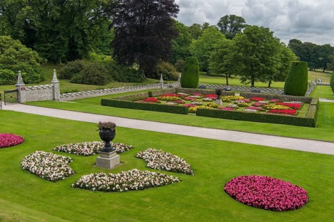 Gardens of Victorian Mansion Lanhydrock House