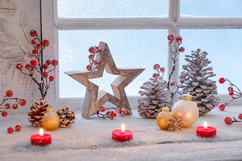 Natural Advent decoration