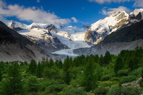 Morteratsch valley