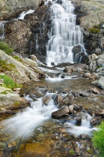 Waterfall at the Grimsel Pass