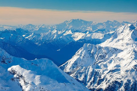 View from Piz Corvatsch