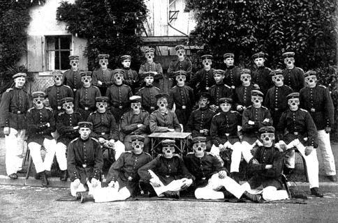 Group of soldiers at the time of the First World War