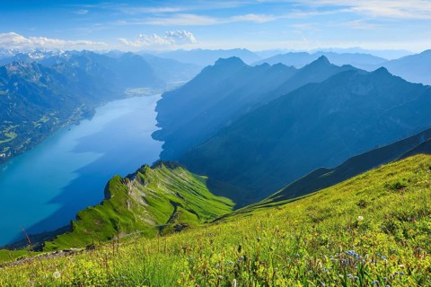 View from the Brienzer Rothorn