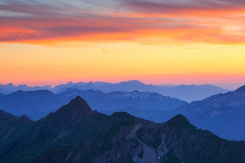 View from the Brienzer Rothorn