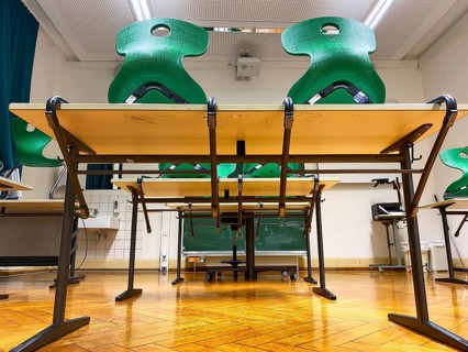 Empty classroom