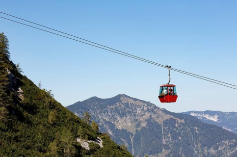Katrin cable car with view to Leonsberg