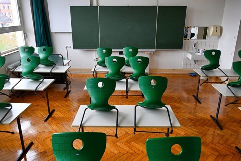 Empty classroom