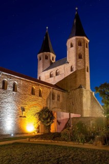 Druebeck Monastery at the blue hour