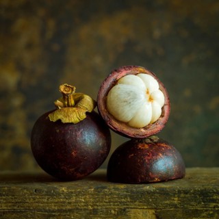 Three mangosteens