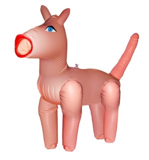 Dog as sex doll