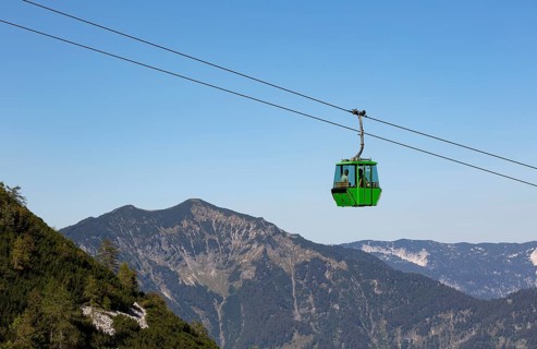 Katrin cable car with view to Leonsberg