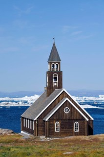 Church of Zion in Disko Bay