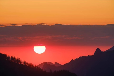 Sunrise at Sudelfeld