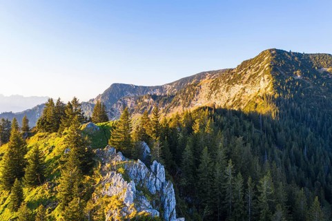 Summit cross at the mountain Vogelsang
