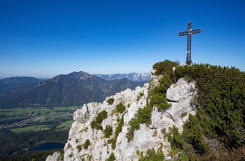 Franz Josef Cross on Mount Katrin
