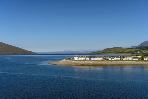 The fishing village of Ullapool on Loch Broom