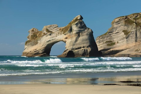 Wharariki Beach