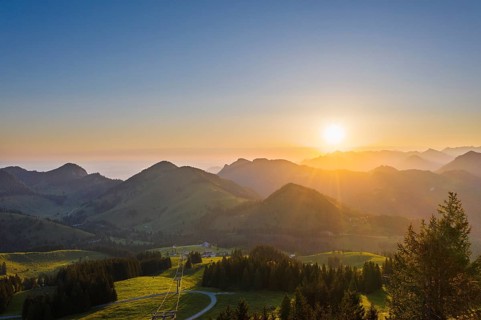 Sunrise at Sudelfeld