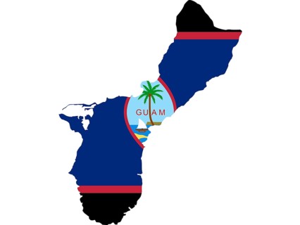 Flag in form form of the geographical country
