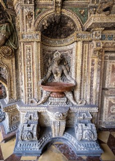 Mythical fountain figure