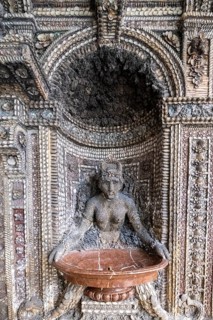 Mythical fountain figure