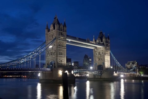 Vue nocturne Tower Bridge