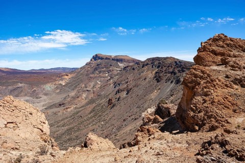View from Sombrero de Chasna to the Canadas