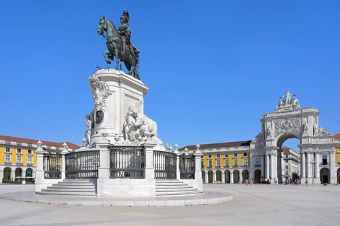 King Jose I equestrian statue